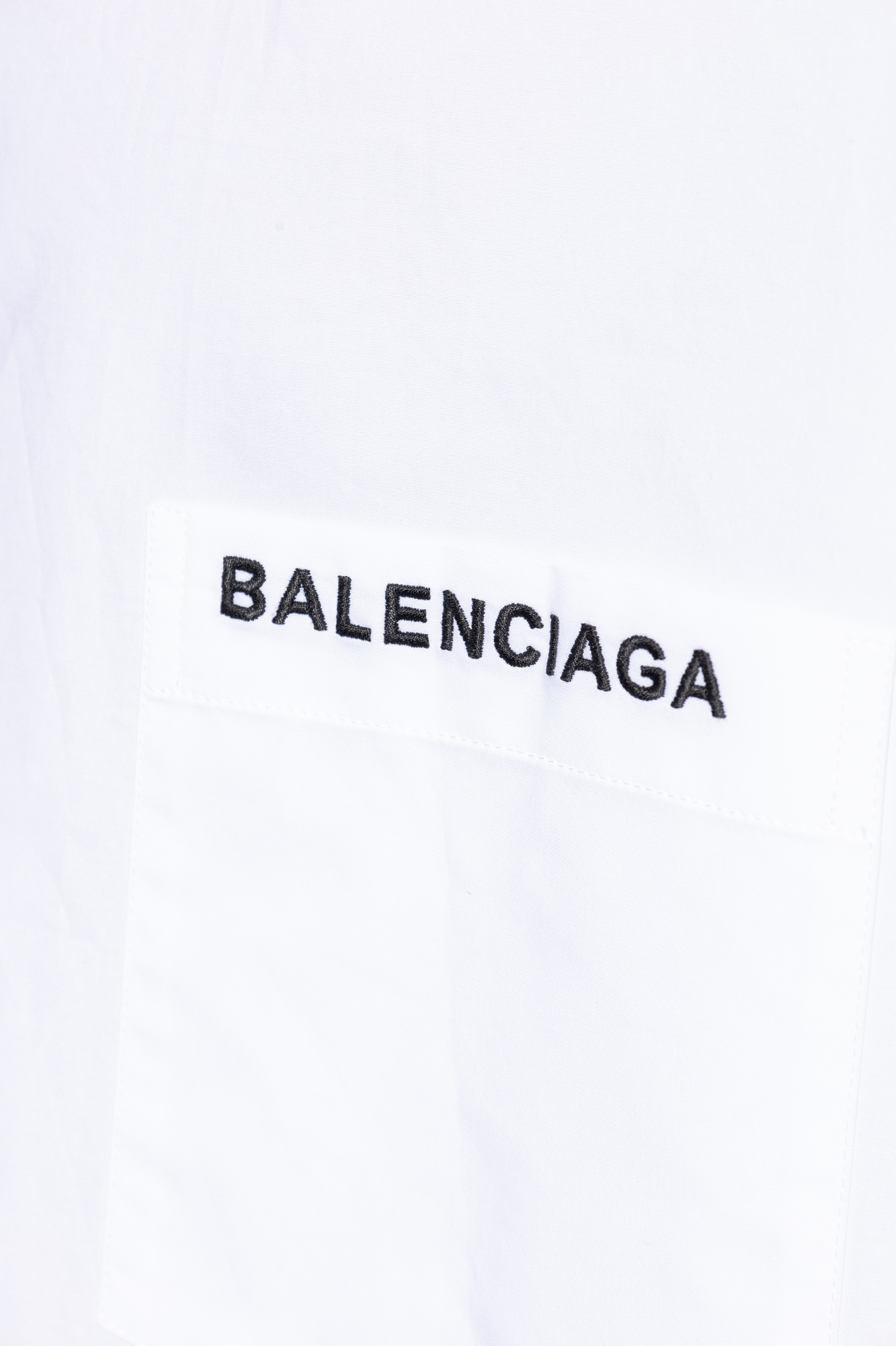 ◆思唯◆ White Shirt with patches Balenciaga - Vitkac AS